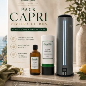 Pack Esencia Luxury Sani Air Capri 120ML + Nebulizador B-Air