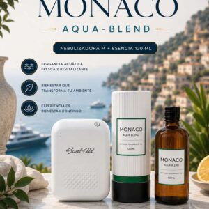 Pack Esencia Luxury Sani Air Monaco 120ML + Nebulizadora M