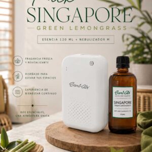 Pack Esencia Luxury Sani Air Singapore 120ML + Nebulizadora M